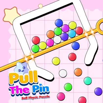 Pull The Pin: Ball Physic Puzzle Nintendo Switch okładka gry