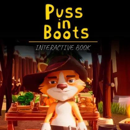 Puss in Boots: Interactive Book Nintendo Switch okładka gry