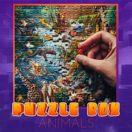 Puzzle Box: Animals Nintendo Switch okładka gry