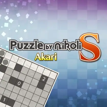 Puzzle by Nikoli S Akari Nintendo Switch okładka gry