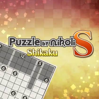 Puzzle by Nikoli S Shikaku Nintendo Switch okładka gry