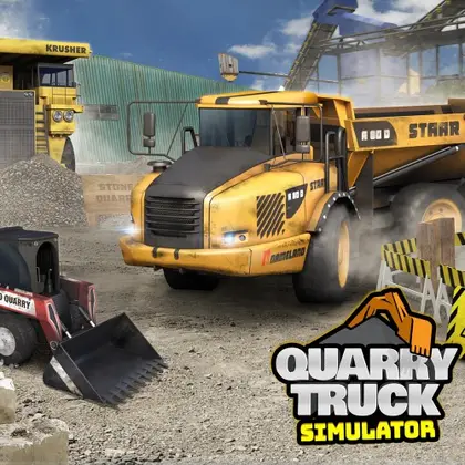 Quarry Truck Simulator Nintendo Switch okładka gry