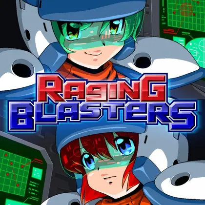 Raging Blasters Nintendo Switch okładka gry