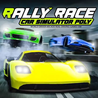 Rally Race Car Simulator Poly : World Driver Arcade Real Driving Games Sim Nintendo Switch okładka gry