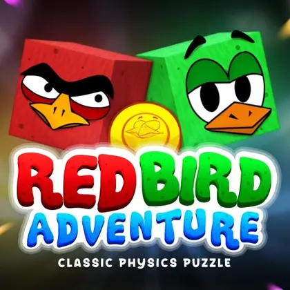 Red Bird Adventure: Classic Physics Puzzle Nintendo Switch okładka gry