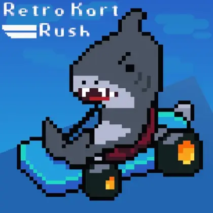 Retro Kart Rush Nintendo Switch okładka gry