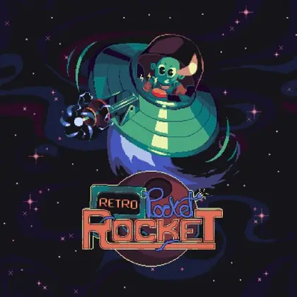 Retro Pocket Rocket Nintendo Switch okładka gry