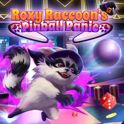 Roxy Raccoon's Pinball Panic Nintendo Switch okładka gry