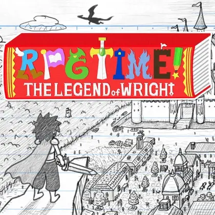 RPG Time: The Legend of Wright Nintendo Switch okładka gry