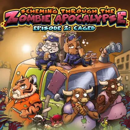 Scheming Through The Zombie Apocalypse Ep2: Caged Nintendo Switch okładka gry