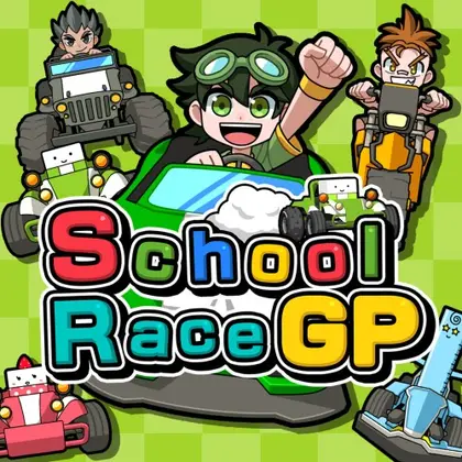 School Race GP Nintendo Switch okładka gry