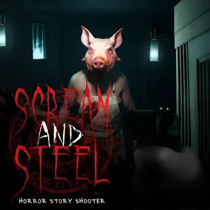 SCREAM AND STEEL - Horror Story Shooter Nintendo Switch okładka gry