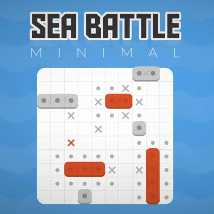 Sea Battle Minimal Nintendo Switch okładka gry
