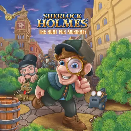 Sherlock Holmes – The Hunt for Moriarty Nintendo Switch okładka gry
