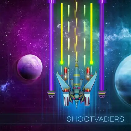Shootvaders: The Beginning Nintendo Switch okładka gry