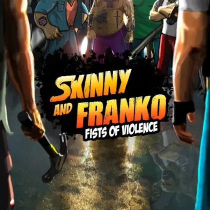 Skinny & Franko: Fists of Violence Nintendo Switch okładka gry