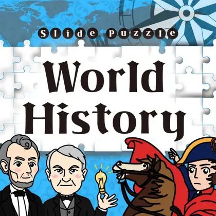 Slide Puzzle World History Nintendo Switch okładka gry