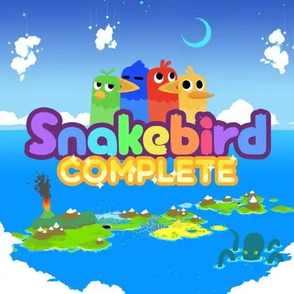 Snakebird Complete Nintendo Switch okładka gry