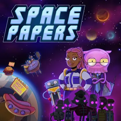 Space Papers: Planet's Border Nintendo Switch okładka gry