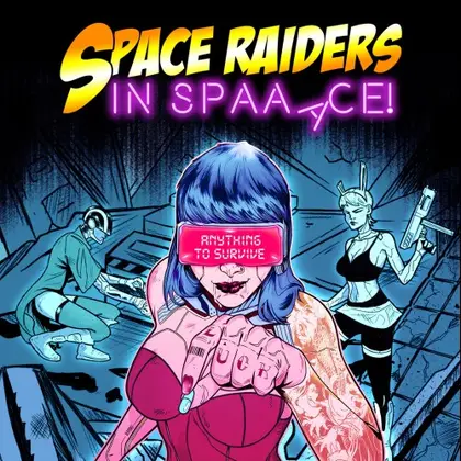 Space Raiders in Space Nintendo Switch okładka gry