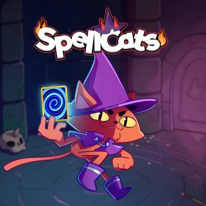 Spellcats: Auto Card Tactics Nintendo Switch okładka gry