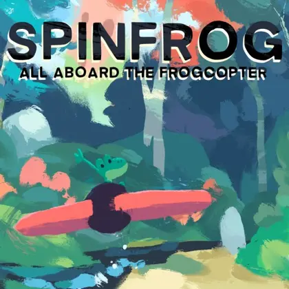 Spinfrog: All aboard the Frogcopter Nintendo Switch okładka gry