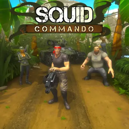 SQUID COMMANDO Nintendo Switch okładka gry