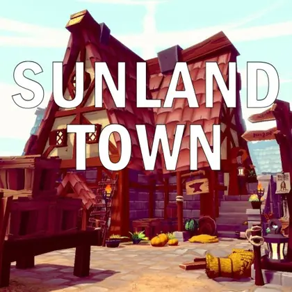Sunland Town Nintendo Switch okładka gry