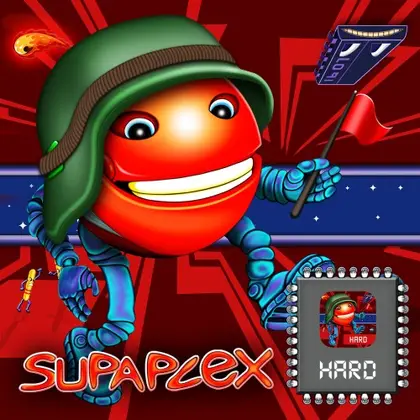 Supaplex HARD Nintendo Switch okładka gry
