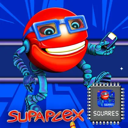Supaplex SQUARES Nintendo Switch okładka gry