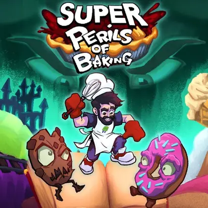 Super Perils of Baking Nintendo Switch okładka gry