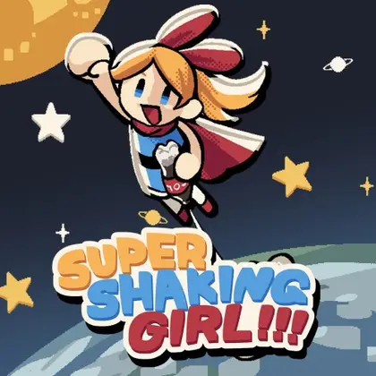 SUPER SHAKING GIRL!!! Nintendo Switch okładka gry