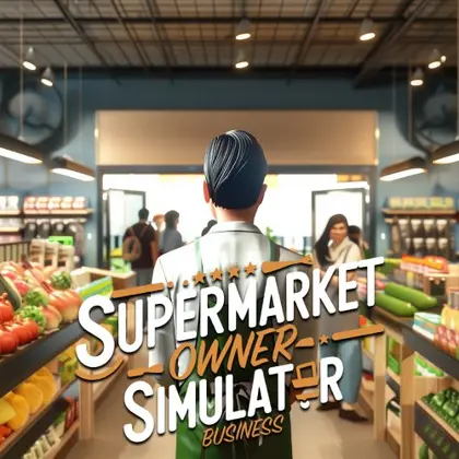 Supermarket Owner Simulator: Business Nintendo Switch okładka gry