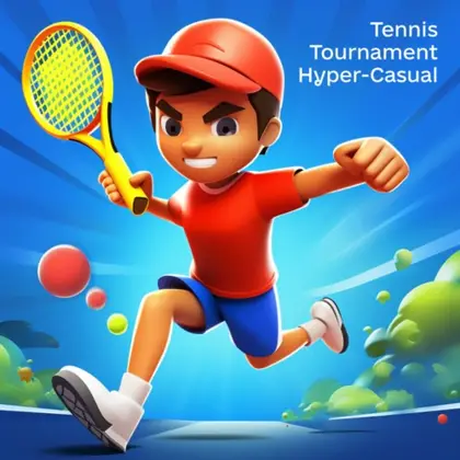 Tennis Tournament Hyper-Casual Nintendo Switch okładka gry