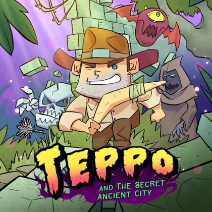 Teppo and The Secret Ancient City Nintendo Switch okładka gry