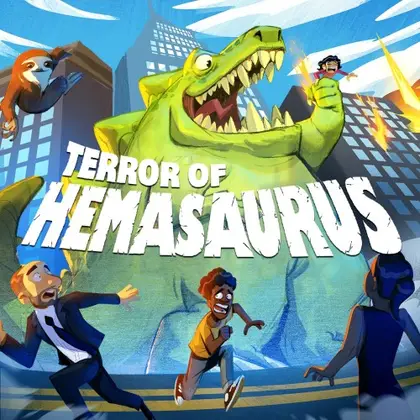 Terror of Hemasaurus Nintendo Switch okładka gry