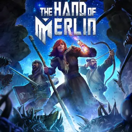 The Hand of Merlin Nintendo Switch okładka gry