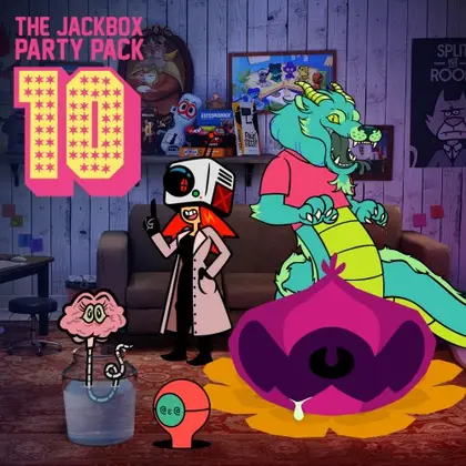 The Jackbox Party Pack 10 Nintendo Switch okładka gry