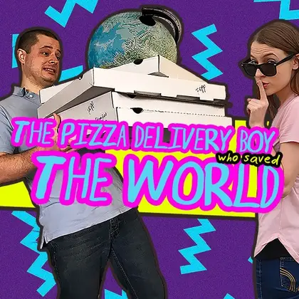 The Pizza Delivery Boy Who Saved the World Nintendo Switch okładka gry