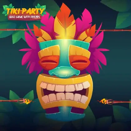 Tiki Party: Quiz Game with Friends Nintendo Switch okładka gry