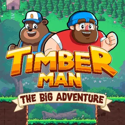 Timberman: The Big Adventure Nintendo Switch okładka gry