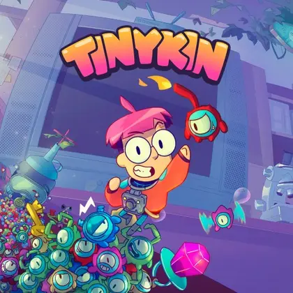 Tinykin Nintendo Switch okładka gry