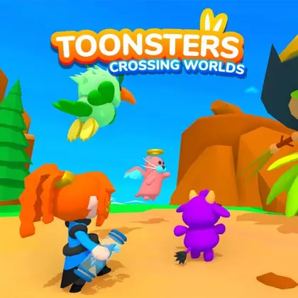 Toonsters : Crossing Worlds Nintendo Switch okładka gry