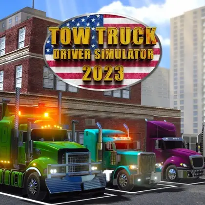 TOW TRUCK Driver Simulator 2023 Nintendo Switch okładka gry