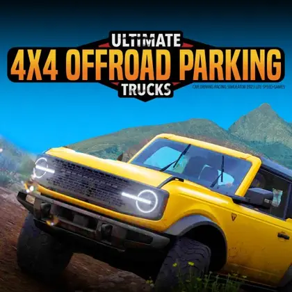 Ultimate 4x4 Offroad Parking Trucks :Car Driving Racing Simulator 2023 LITE Speed Games Nintendo Switch okładka gry