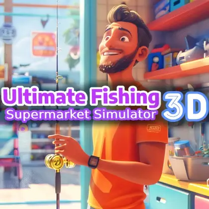 Ultimate Fishing Supermarket Simulator 3D Nintendo Switch okładka gry