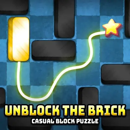 Unblock The Brick: Casual Block Puzzle Nintendo Switch okładka gry