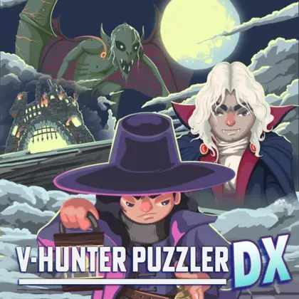 V-HUNTER PUZZLER DX Nintendo Switch okładka gry