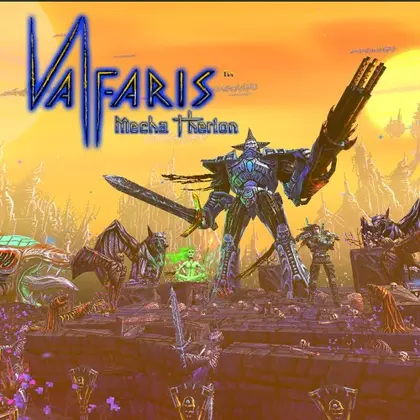 Valfaris: Mecha Therion Nintendo Switch okładka gry