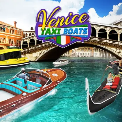 Venice Taxi Boats Nintendo Switch okładka gry
